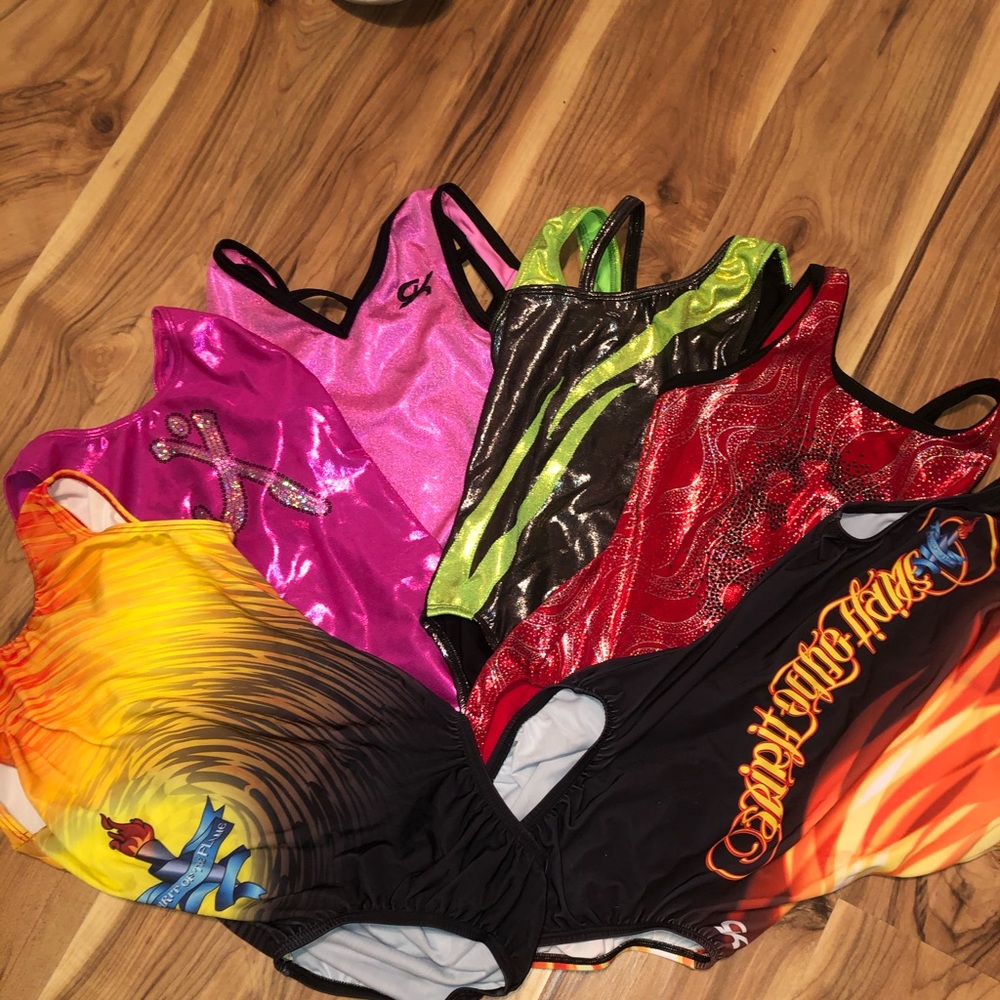 GK Gymnastics leotards bundle